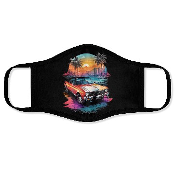 Discover CLASSIC CAR Face Masks