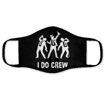 Discover I Do Crew (Stag Night / Bachelor Party / Beer / W) Face Masks