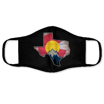 Discover Texarado - Texas Colorado Face Masks