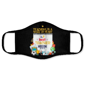 Discover Best teacher ever Face Masks