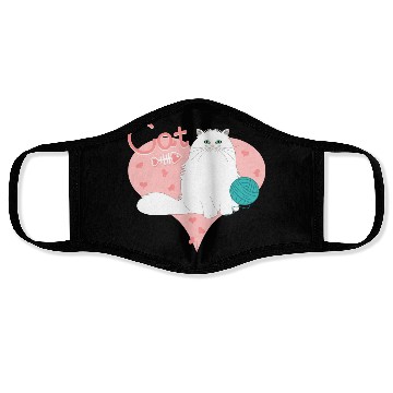 Discover Love Persian Cat Face Masks
