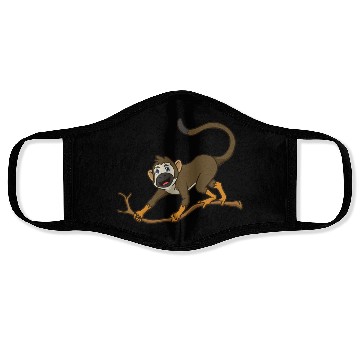 Discover Kawaii Squirrel Monkey Face Masks