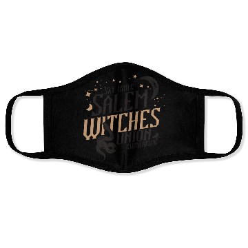 Discover Salem Witches Union Black Face Masks