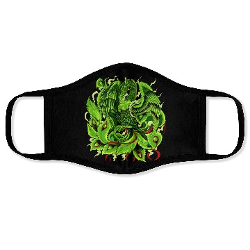 Discover Mythical Creature From Japan Japanese Phoenix Face Masks