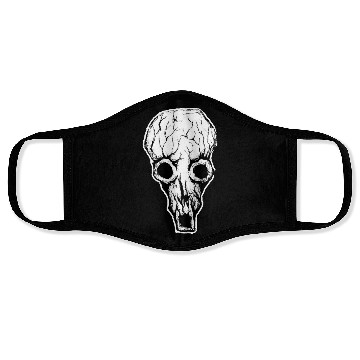 Discover Dazzled Weirdo - Cutout Black - Drawing Style Face Masks