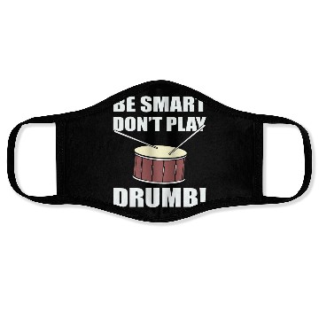 Discover Drummer Puns Drum Player Face Masks