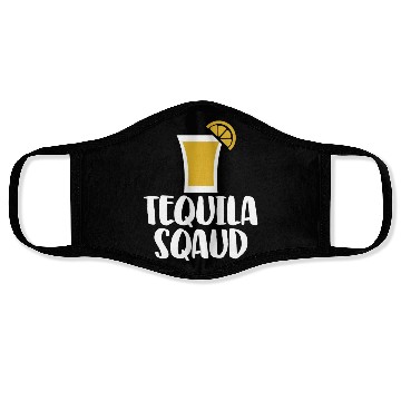 Discover Tequila Sqaud Face Masks