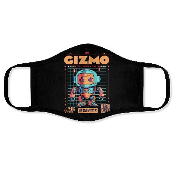 Discover Gizmo Mecha Face Masks