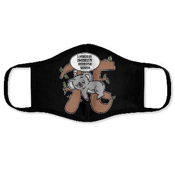 Discover Sleeping Koala Sleepyhead Gift Face Masks