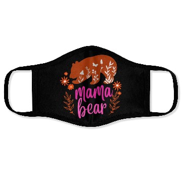 Discover Mama Bear's Embrace: A Heartwarming Design Face Masks