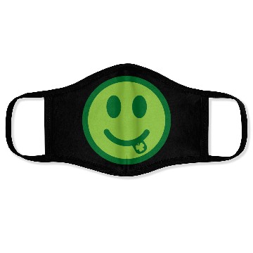 Discover Irish Funny Face Face Masks