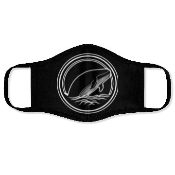 Discover Whale Ocean Marine Face Masks