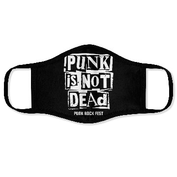 Discover punk rock music dead Face Masks