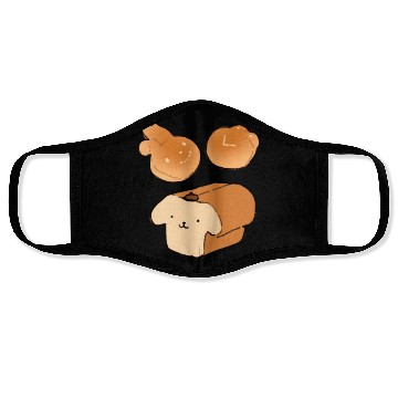 Discover Bread Friends Face Masks