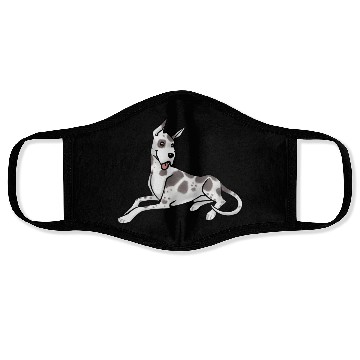 Discover Dog Great Dane Harlequin Face Masks