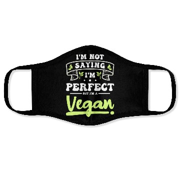 Discover Veggie Vegetarian Food Nature Face Masks