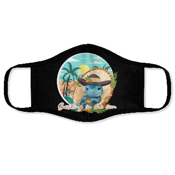 Discover Basking In The Sun Face Masks