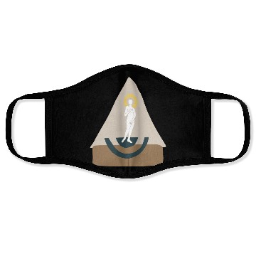 Discover Abstract Boho Venus Face Masks