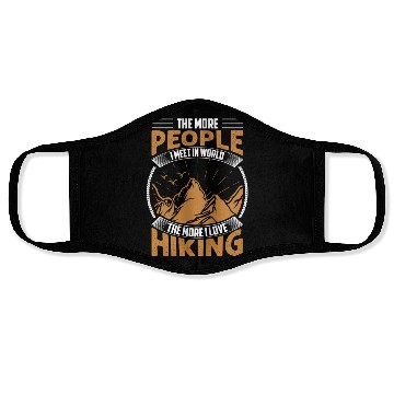 Discover People hiking Face Masks