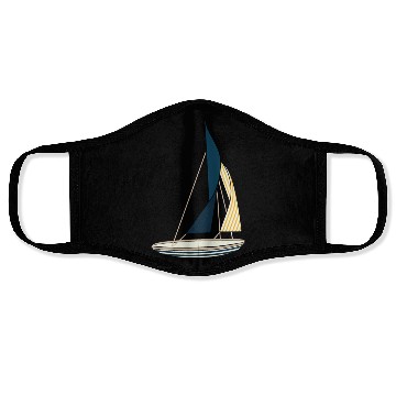 Discover Sailing Yacht Face Masks