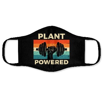 Discover Retro Plant Powered Gym Workout Face Masks