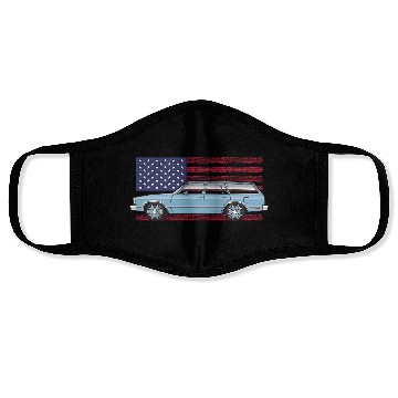 Discover Usa Light Blue Face Masks