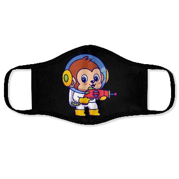 Discover Monkey Galaxy Astronaut Face Masks
