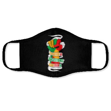 Discover Remembering My Ancestors Juneteenth Black History Face Masks