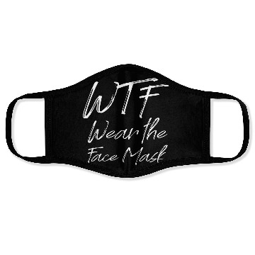 Discover Wtf Wear The Face Mask Face Masks