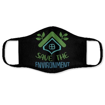 Discover Save The Environment Face Masks