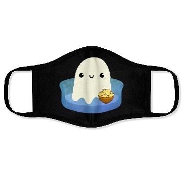 Discover Couch Potato Ghost With Potato Chips Face Masks