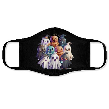 Discover Ghostly Friends Face Masks