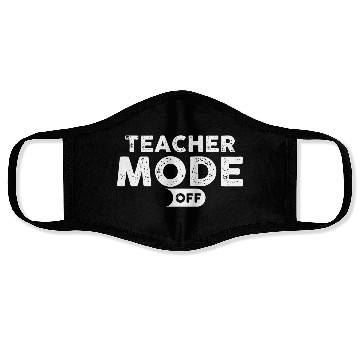 Discover Teacher Gifts Teacher Mode Face Masks