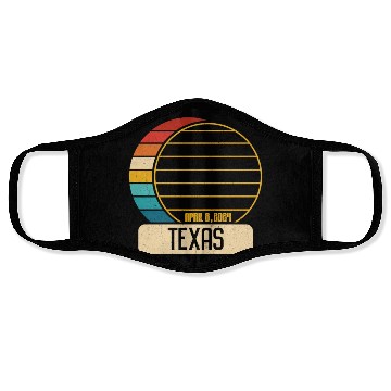 Discover Total Solar Eclipse Texas April 28 2024 Eclipse Face Masks