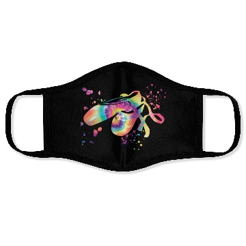 Discover Ballet Shoes Dancer Woman Ballerina Face Masks