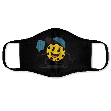 Discover PICKLEBALL MAN Face Masks