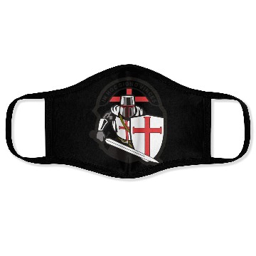 Discover Crusader 'in Hoc Signo Vinces ' Knights Templar Face Masks
