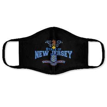 Discover State of New Jersey Face Masks