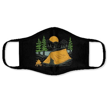 Discover Mountain Camping Face Masks