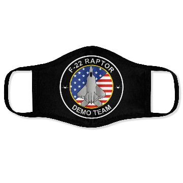 Discover F 22 RaptorDemo Team Face Masks