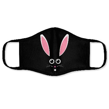 Discover Easter Bunny Face Face Masks