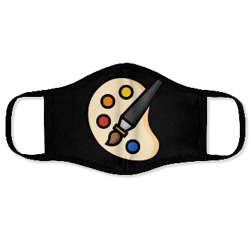 Discover palette painting Face Masks