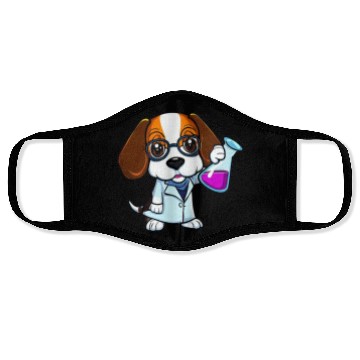 Discover Beagle Puppy - Dexter Face Masks