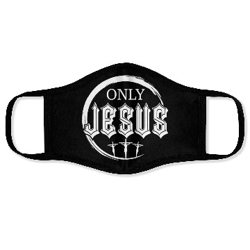 Discover Only Jesus Love Jesus Christian Christmas Face Masks