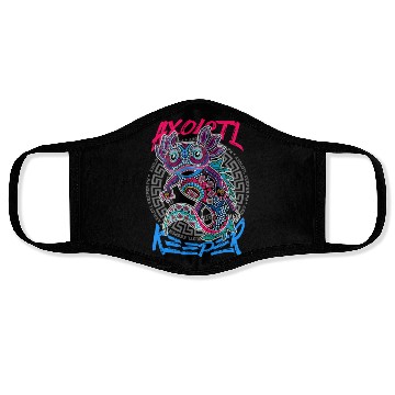 Discover Axolotl Keeper Face Masks