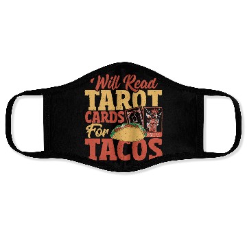 Discover Tarot Card Reader Will Read Tarot Cards For Tacos Face Masks