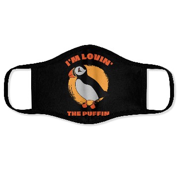 Discover Lovin The Puffin Bird Lover Puffins Face Masks
