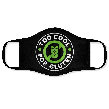 Discover Too Cool For Gluten Face Masks