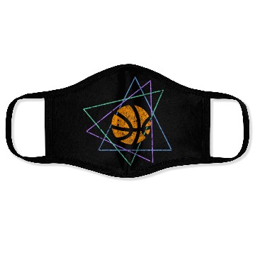 Discover Neon Basketball Energy Face Masks