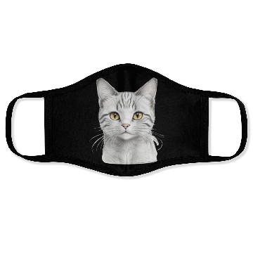 Discover Aesthetic Cute Kitty Realisting Sketch Face Masks